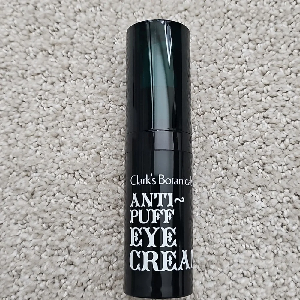 Clark's Botanicals Anti-Puff Eye Cream Dark Circles Fine Lines 15ml / 0.5 oz NWT